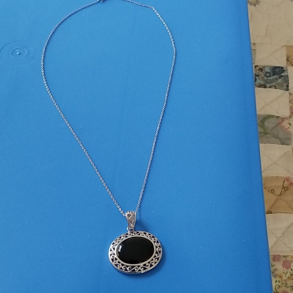 Black necklace